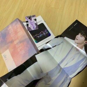 BTS Love Yourself In Seoul DVD J Hope Photo card + Poster Set Limited Rare