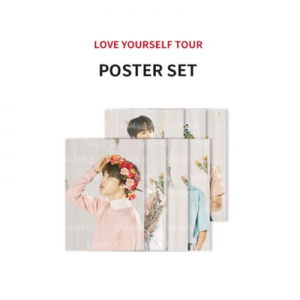 BTS WORLD TOUR LOVE YOURSELF OFFICIAL MD POSTER SET