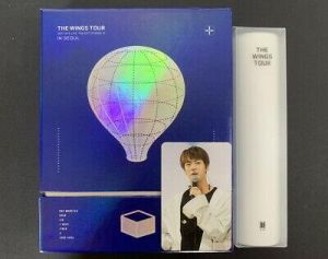 BTS Merch ישראל פוסטרים BTS-2017 Live Trilogy Episode III The Wings Tour in Seoul DVD JIN PC POSTER