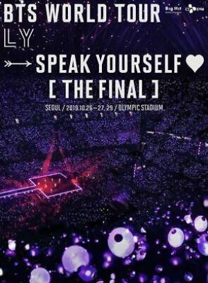 BTS WORLD TOUR LOVE YOURSELF: SPEAK YOURSELF THE FINAL GOODS POSTER VER.2 NEW