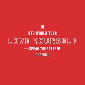 BTS WORLD TOUR LOVE YOURSELF SPEAK YOURSELF THE FINAL MD + Tracking Number