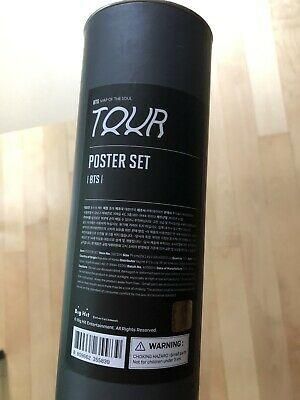 BTS Merch ישראל פוסטרים BTS Map of the Soul Tour MOTS Official Poster SET *all 7 members incl* - US ship