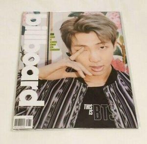 BTS Merch ישראל פוסטרים BTS Billboard Magazine ‘RM’ Folded Poster + Magazine  "Namjoon"